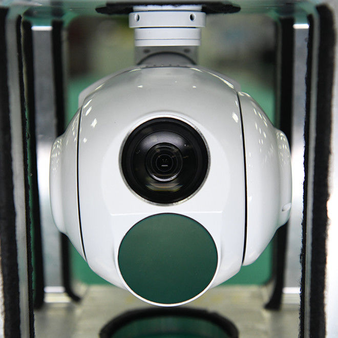 ईथरनेट वीडियो आउटपुट TS120BT-04 के साथ इलेक्ट्रो ऑप्टिकल यूएवी 30X ज़ूम ईओ 640x512 आईआर थर्मल कैमरा